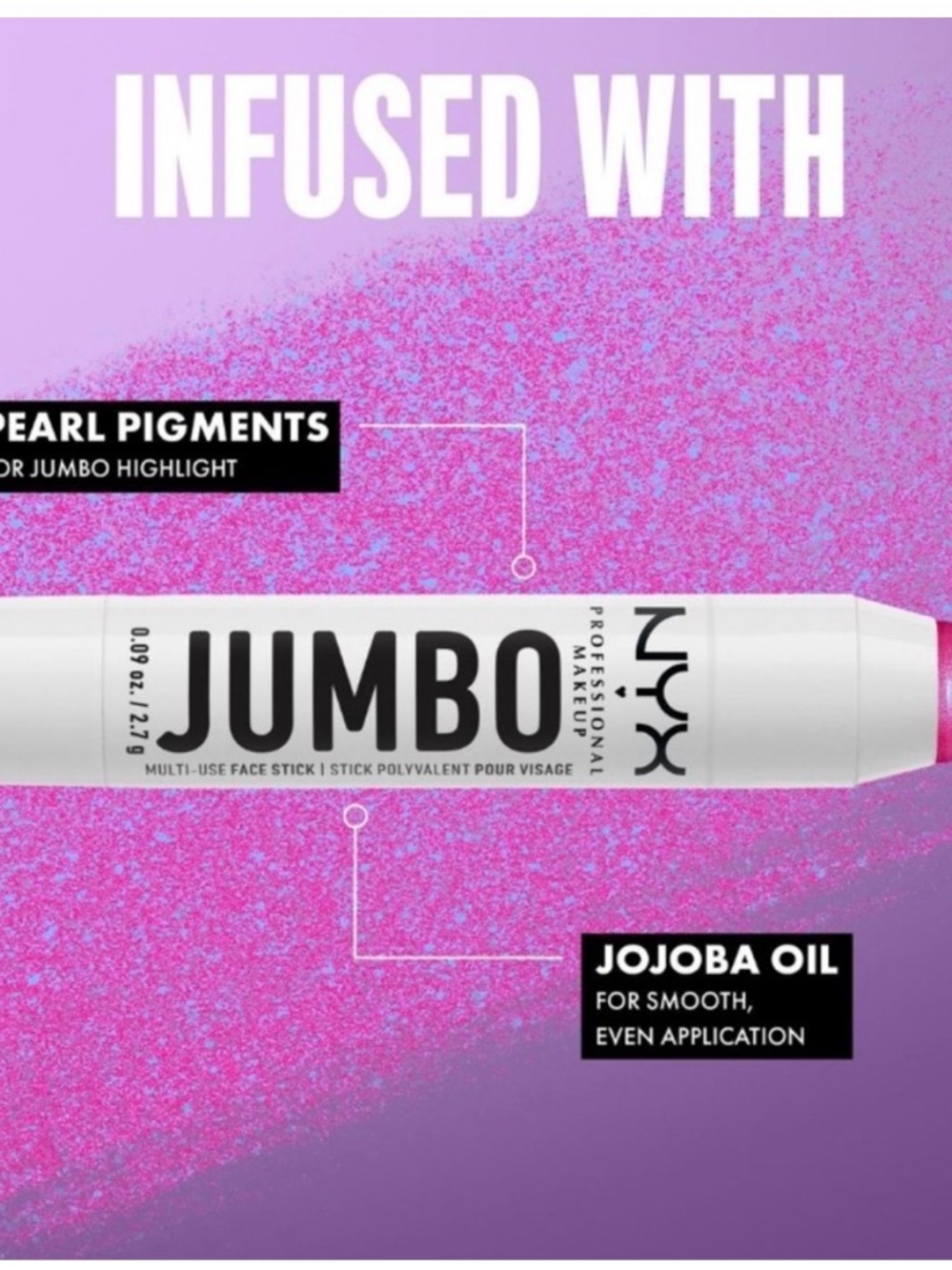 NYX Multi-Use Cream Stick — Mauve Pink